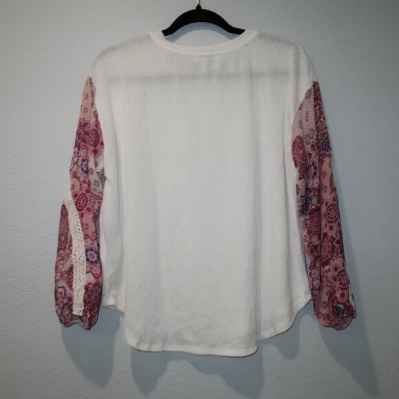 Blue Rain Blouse Womens Bundle Lot Long Sleeve Lightweight Flowy Top S/M - Picture 5 of 17